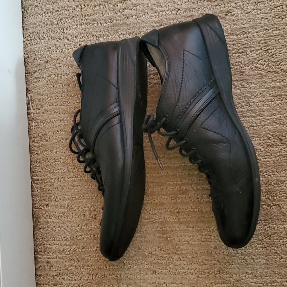 Sz 10 Black men's fossil lace ups - Picture 5 of 6